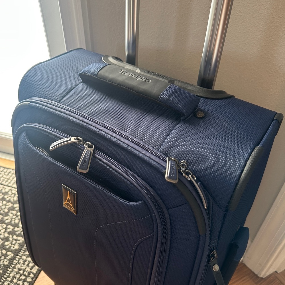 Carry On Spinner-Blue Travel Bag